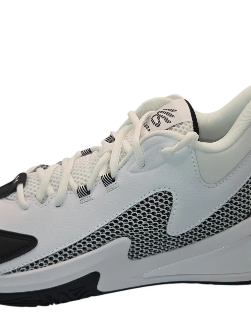 Under Armour Curry 3Z 25 Adult Basketball Shoes - Wht/Blk - Size 10 - Brand New